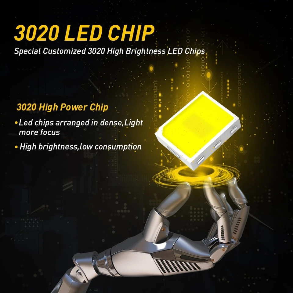 NUEVO Auxito Xenón Blanco Mao LED Domo Lámparas 41MM 42MM 212-2 578 211 Canbus Foto 4 de 4