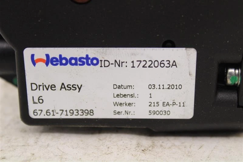 SUNROOF MOTOR BMW 328i 2011 11 978613 - Image 4 of 4