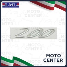 TARGHETTA RESINATA 200 BAULETTO LML STAR 200 4T