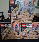(3) LEGO Star Wars 75372 Clone Trooper & Battle Droid Battle Pack 215 pcs 7+