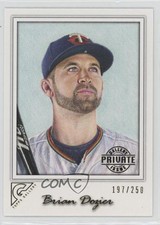 2017 Topps Gallery Private Issue 197/250 Brian Dozier #136 0q3