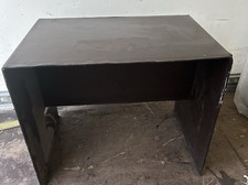 compact black student desk Multi Use Table Used In Working Condition