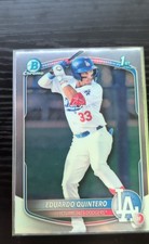 2025 Bowman - Chrome Prospects Eduardo Quintero #BCP-115 (RC)