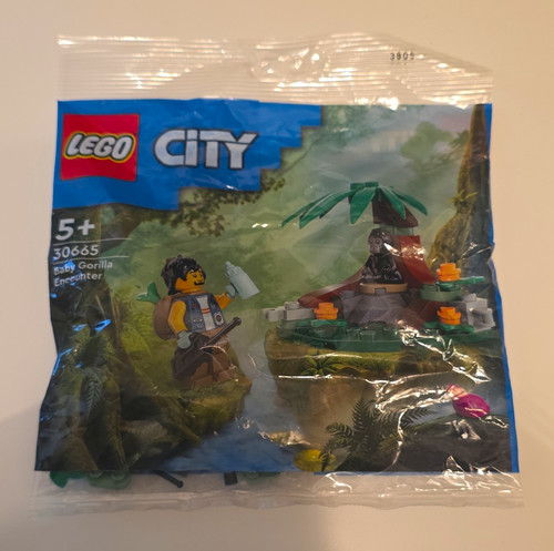 LEGO City Jungle 30665 Baby Gorilla Encounter Polybag 34pc Set Age 5+