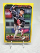 2024 Topps Update Series - Griffin Jax #US43 Yellow
