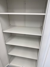 2 Door Filing Cabinet - 180 cm x 90 cm x 45 cm, White colour with keys