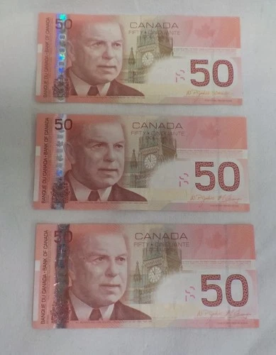 $50 2004 Bank of Canada 50 Dollar Banknote - Circulated