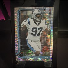 Topps 2025 Topps Chrome X-Fractor Bobby Brown III #46 Football Card