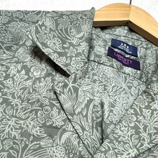 Kamakura Japan x Liberty S Small 134 Men  s Shirt Cotton Slim Fit Floral Camp