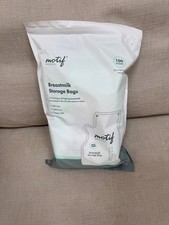 Motif 100 Count Breastmilk Storage Bags - 8 oz. Single-Use Bags - NEW