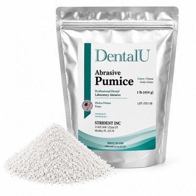 Dental Pumice Powder with Scoop - Multiple Grits and Sizes Available