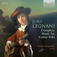 Legnani:Complete Music For Guitar Solo | Giulio Tampalini | Audio-Cd | Cd | 2024