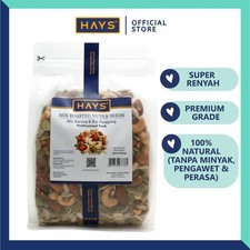 Mix Roasted Nuts & Seeds 500g Almond Cashew Pumpkin Sunflower 93.42 per kilo