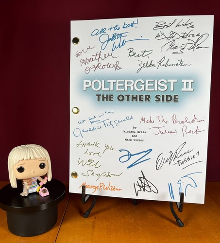 Poltergeist II Script Signed- Autograph Reprints - 134 Pages- Horror- Halloween - Picture 1 of 8