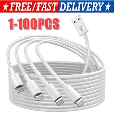 1/3Pcs USB Data Fast Charger Cable Cord For Apple iPhone 6 7 8 X 11 12 13 14 lot