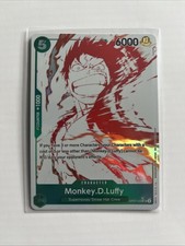 Bandai One Piece CCG Monkey.D.Luffy OP07-033 Full Art Foil Uncommon a18