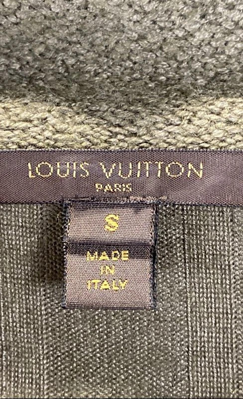 Женский зеленый кардиган Louis Vuitton размер S - Изображение 3 из 4