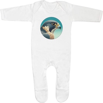 Baby Strampler Jumpsuits / Schlafanzüge ''Peregrine Falcon Portrait'' (SS057340)