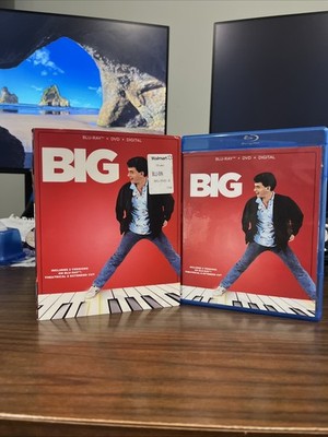 Big (Blu-ray) 2 DISC Set! Rare HTF With Slipcover! Free Shipping!