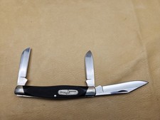 Vintage Buck 301 Stockman Three Blade Pocket Knife USA. NM Free Shipping.