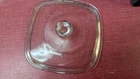 Pyrex Glass Lid A9C fits A-2-B & A-3-B, A-8-B & 9" Corning Ware Casseroles A-9-C