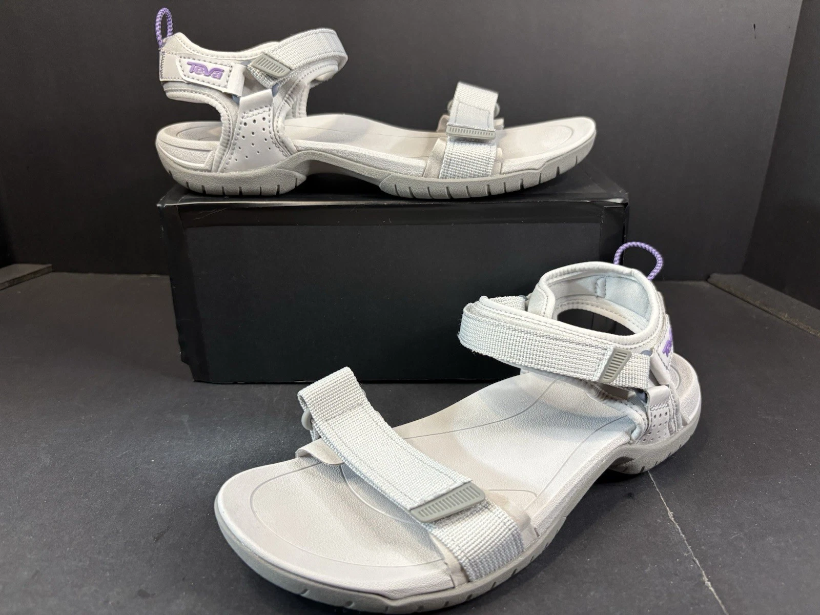 TEVA ALICELA SANDALS LURK WATER HIKING 1150271 7.5 US EU 38.5 NIB!
