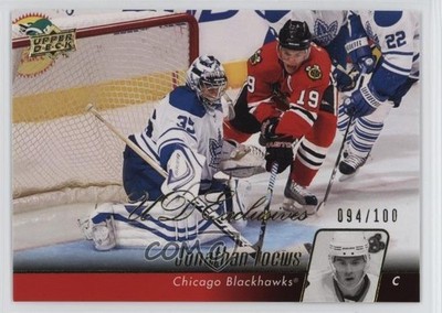 2010-11 Upper Deck UD Exclusives 94/100 Jonathan Toews #154 10lp