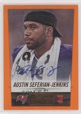 2014 Panini Playbook Orange Signatures 7/20 Austin Seferian-Jenkins Auto 0b5