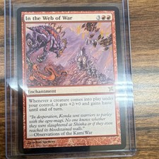 Magic: The Gathering In the Web of War Enchantment 108/165 Ron Spencer Red