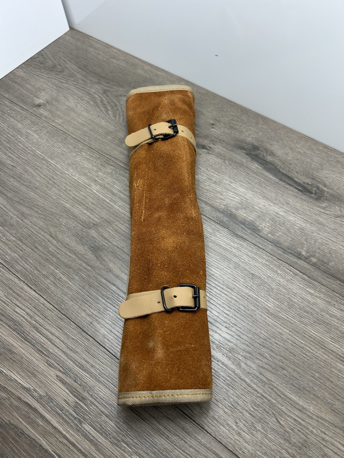 Hammer Forged Damascus Steel Chef Knives Set Knife Set 5 pcs With Leather Roll