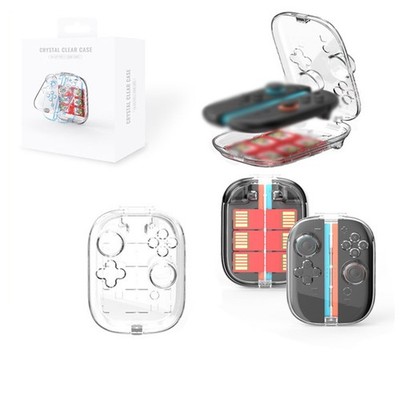 F��r Crystal Clear Case f��r Nintendo Switch2 Controller mit Aufbewahrung f��r S