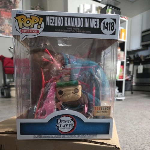 1418-Funko Pop! Deluxe Demon Slayer Nezuko Kamado in Web BoxLunch Exclusive