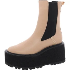 Circus by Sam Edelman Womens Susan Beige Chelsea Boots 8.5 Medium (B,M) 8491