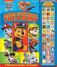 Paw Patrol Sound Storybook Treasury - Hardcover By Kids, PI - ACCEPTABLE