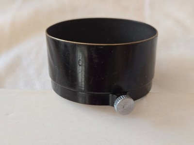 Rare! Original Leica Hood (FISON) Elmar 5cm E. Leitz N.Y Black