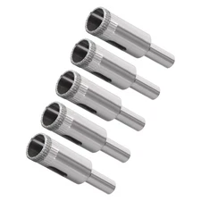 Diamond Hole Saws Drill Bits 14mm Carbon Steel Glass Ceramic Drill Bits 5pcs