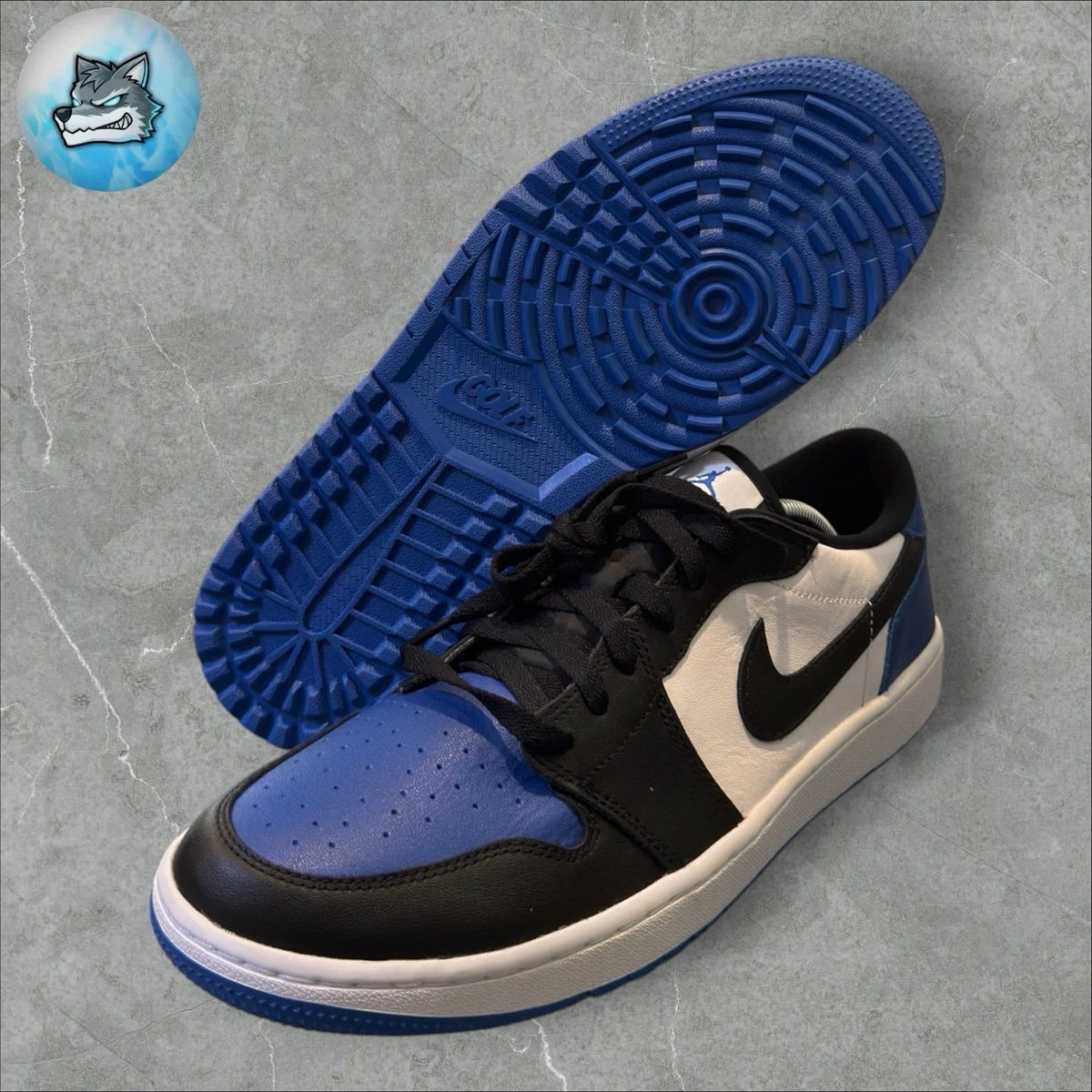 Jordan 1 Golf Low Royal Toe for Sale | Authenticity Guaranteed
