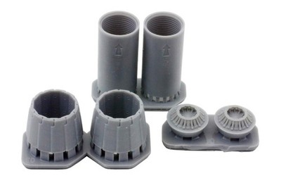 Orange Hobby 1/48 F/A-18E F414 Motor Auspuff Düsensatz, offen (für Meng Modelle)