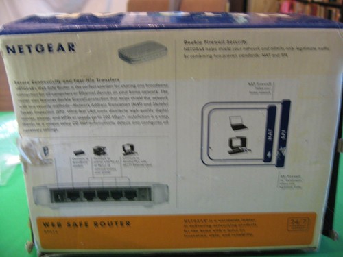 Netgear RP614 v4 4-Port Safe Gateway Cable/DSL Web PC Router w/ 10/100Mbps NEW - Picture 4 of 9