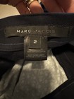 MARC JACOBS Cotton Newsprint Navy Blue Stripe Women Dress Pant Size 2 — photo 6