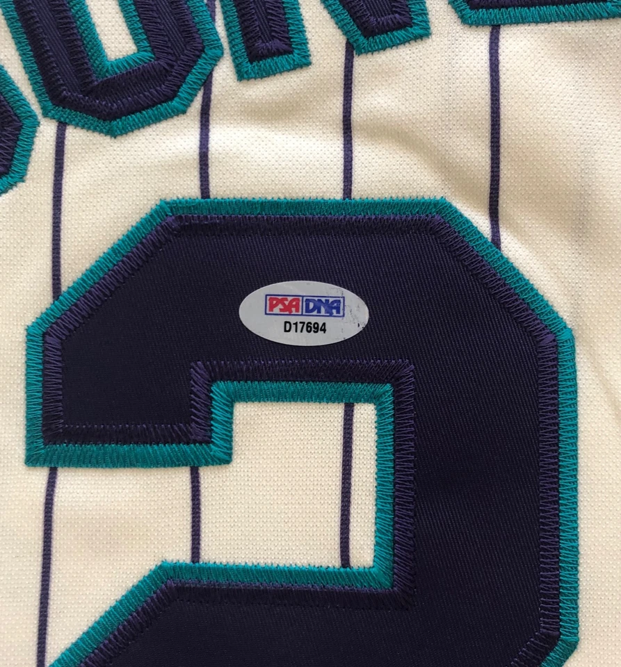 Luis Gonzalez Arizona Diamondbacks Signed autographed Russell Jersey PSA COA - Image 4 of 4