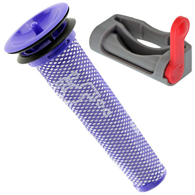 Filter Vormotor Stick waschbar Trigger Lock Halter für Dyson V7 Staubsauger