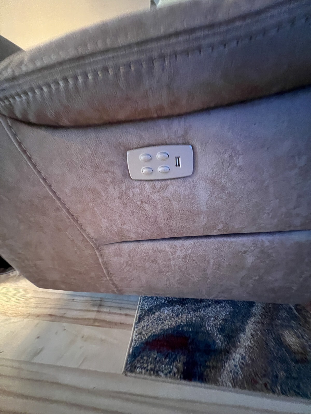 Kane's Recliner Sectional Dual Power Beige Tan 5 piece sofa couch eBay