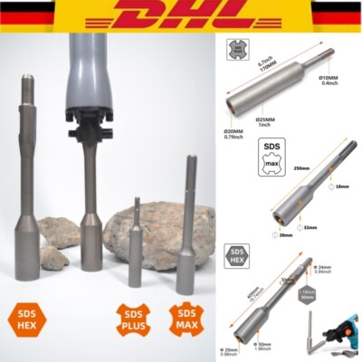 Erdnageleintreiber Meißel SDS-PLUS/MAX/HEX Zum Einschlagen von Erdungsstab HDL