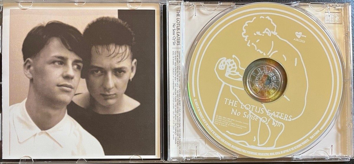 The Lotus Eaters No Sense of Sin 2001 Vinyl Japan CD Made in