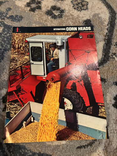 International Harvester Corn Head 315 403 503 Combine For 1968 Brochure FCCA25