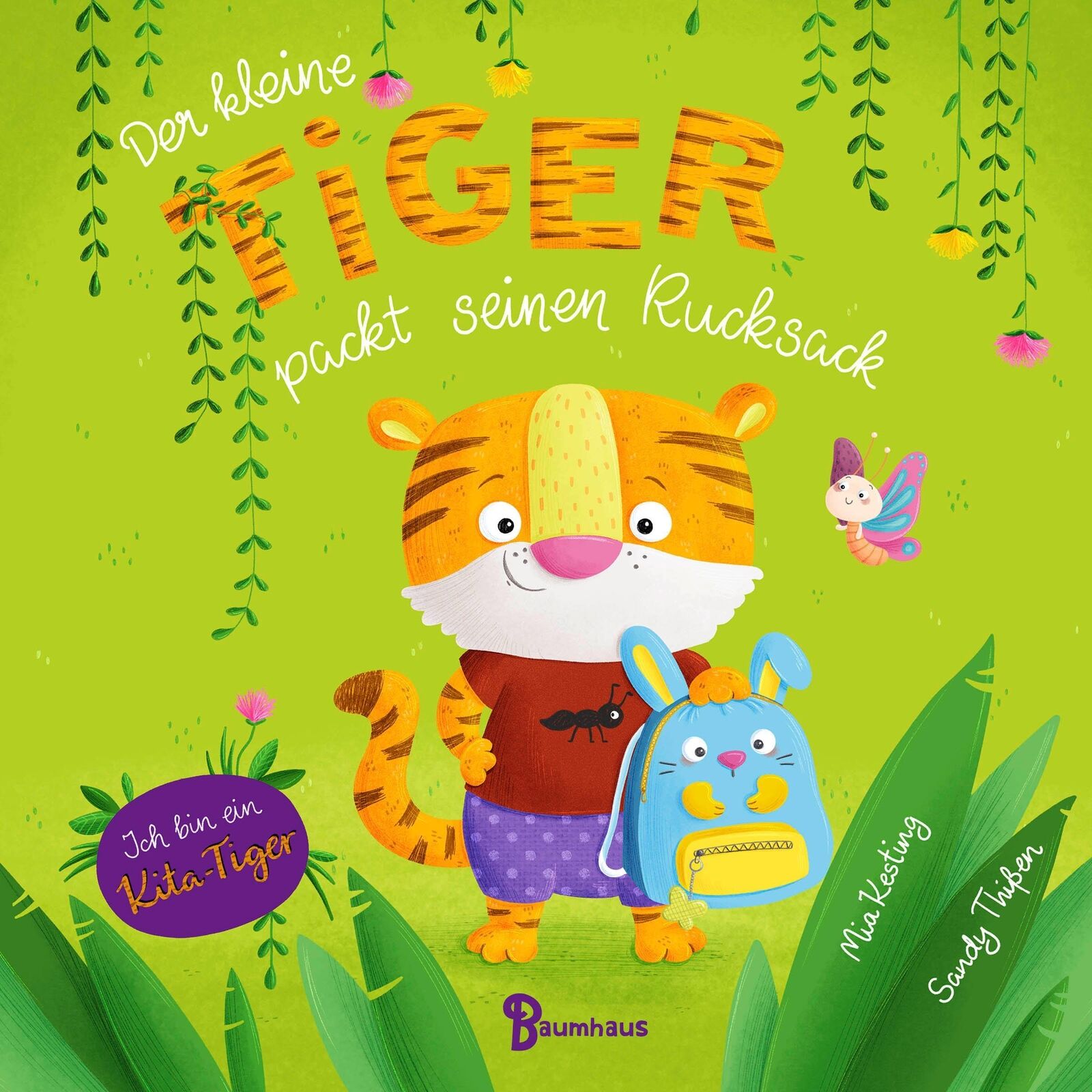 Thumbnail - Der Kleine Tiger Packt Seinen Rucksack (pappbilderbuch) | Mia Kesting