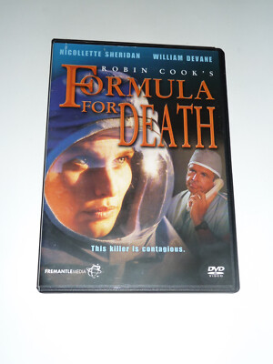 Formula for Death DVD 1994 TV movie medical thriller drama Robin Cook Outbreak!