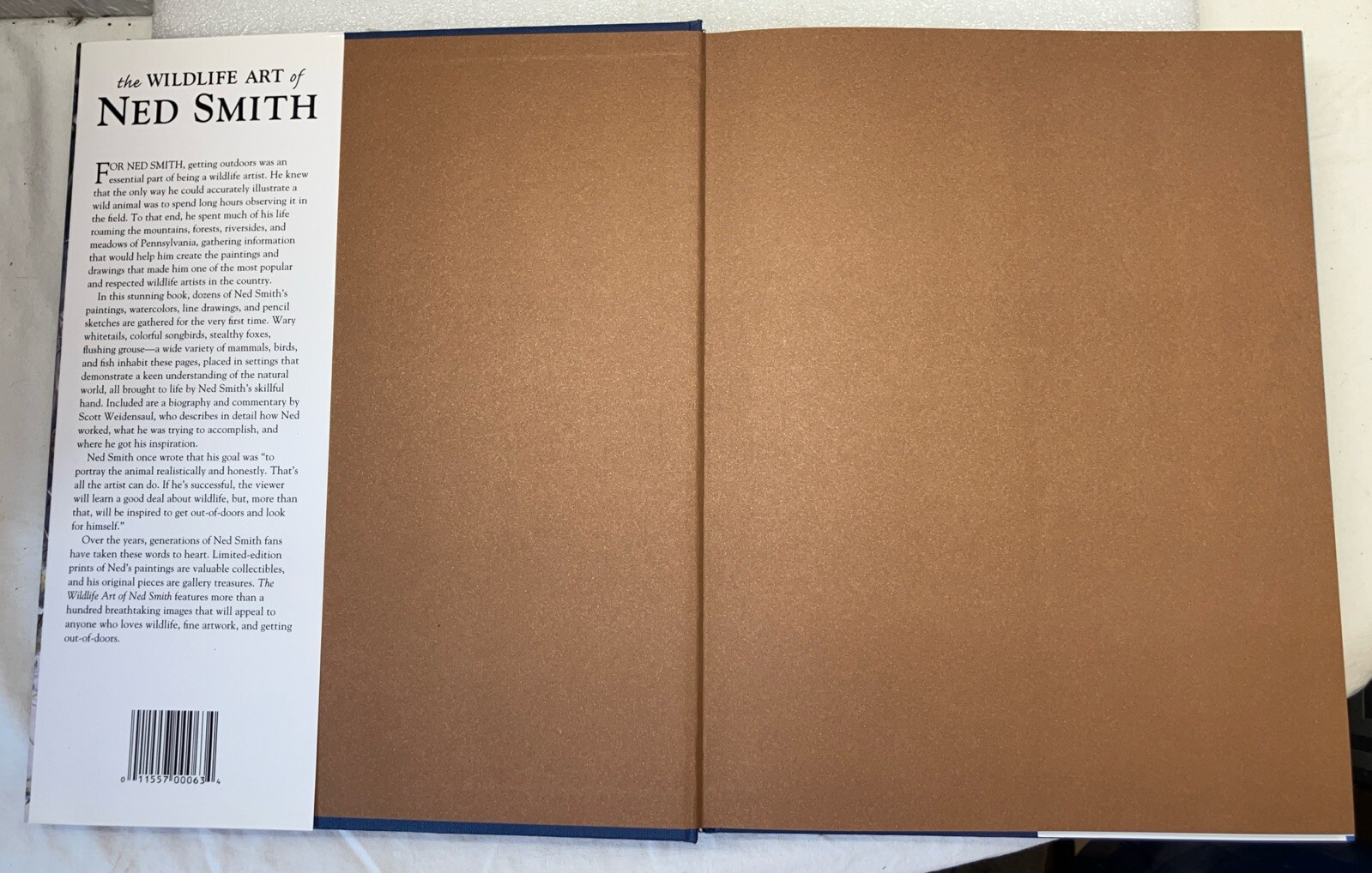 The Wildlife Art of Ned Smith by Scott Weidensaul (SIGNED) HC/DJ 2003