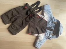 Schneeanzug Topolino Gr. 80 2 Tlg. Braun-blau Mädchen Jungen (2M)